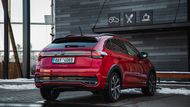 Useknutá záď může připomínat luxusní koncernové modely jako Audi Q8 nebo Lamborghini Urus.