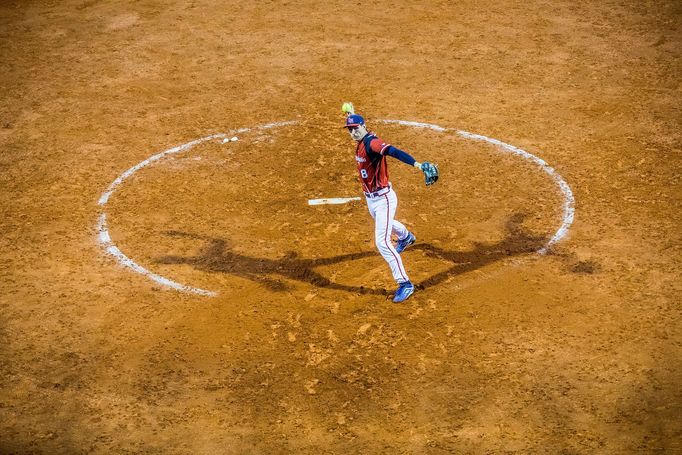 Zahajovací zápas Mistrovství světa v softbalu mužů 2019, Česká republika proti Nový Zéland, Praha, Bohnice, 13. 6. 2019