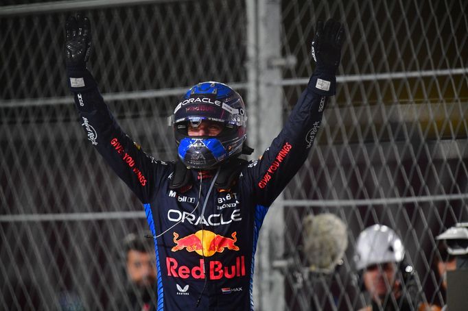 Max Verstappen z Red Bull slaví v Las Vegas titul mistra světa F1 F1 2024