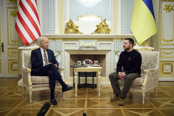 Joe Biden, Volodymyr Zelenskyj.