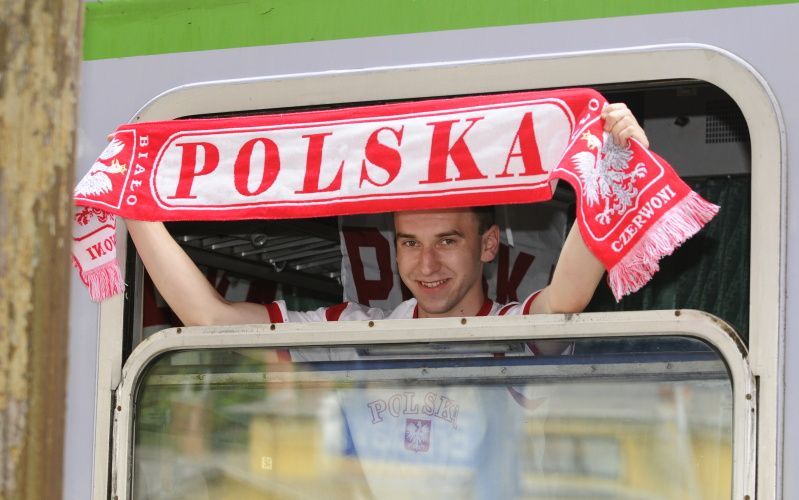 Poláci jedou na fotbal