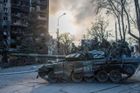 rusko tank mariupol ukrajina