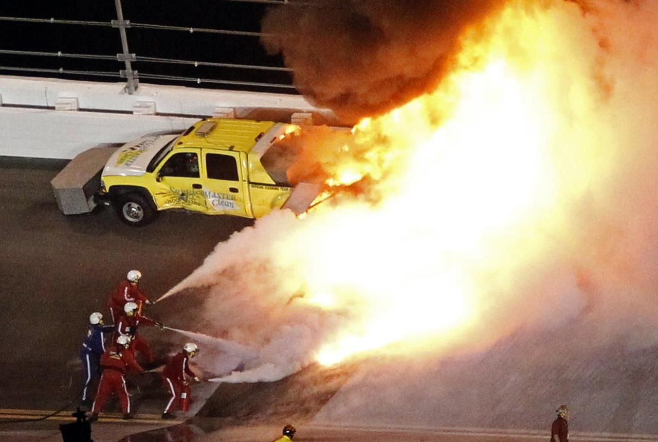 NASCAR Daytona 500: Juan Pablo Montoya - nehoda