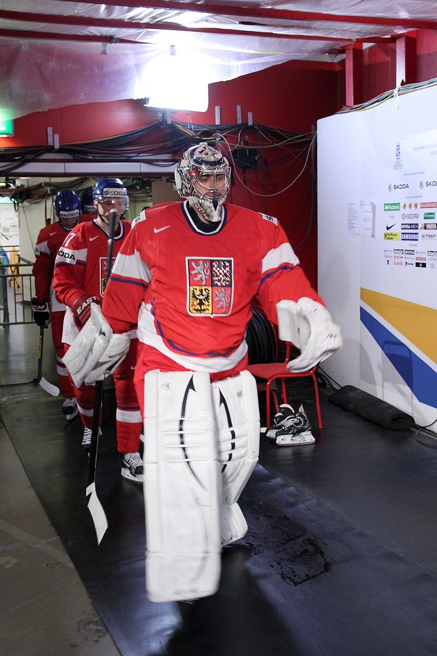 Hokej, MS 2013, Česko - Dánsko: Ondřej Pavelec