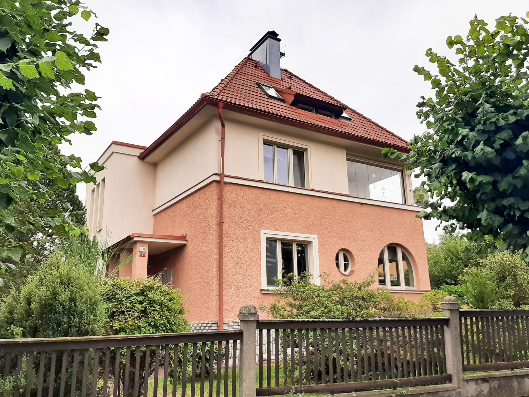 Sušice, vilová čtvrť, vycházka po vilách