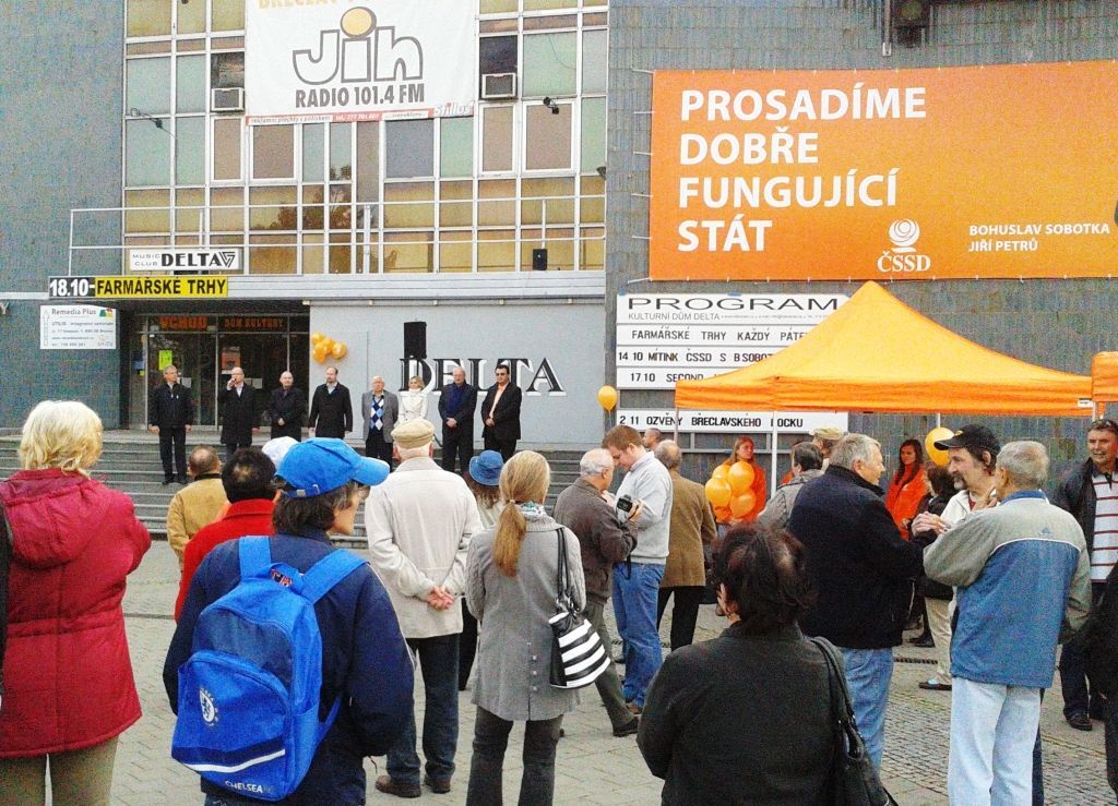 Kampaň 2013 Sobotka a Hašek