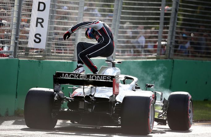 F1 VC Austrálie 2018: Romain Grosjean, Haas