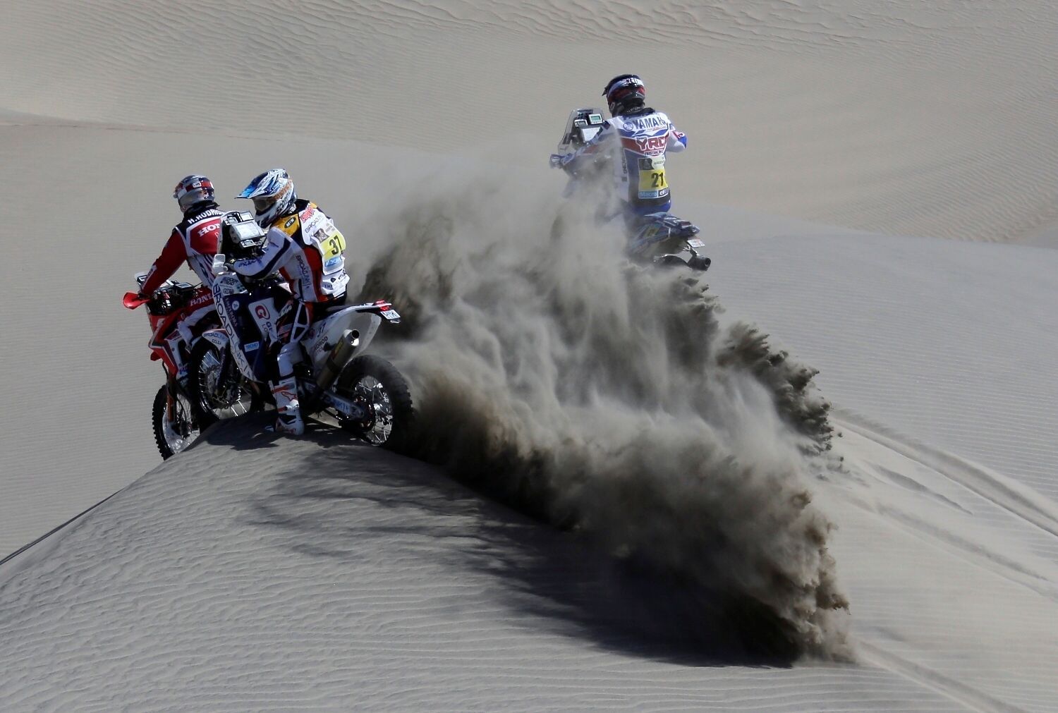 Rallye Dakar, 2. etapa: poušť