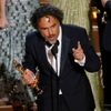 Director Alejandro Inarritu accepts the Oscar for best picture for his film &quot;Birdman&quot;during the 87th Academy Awards in Hollywood