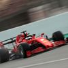 Pilot Ferrari Sebastian Vettel při předsezonních testech v Barceloně 2020