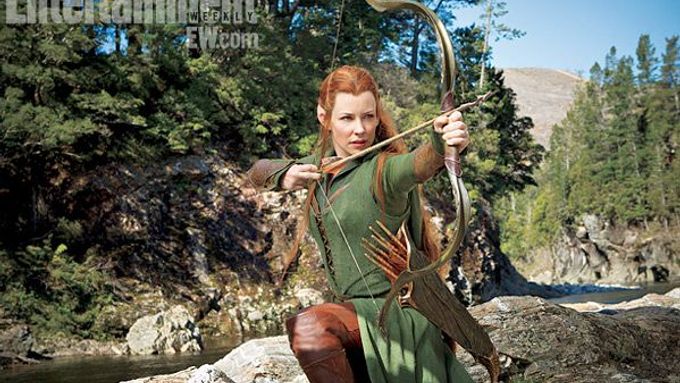 Evangeline Lilly jako elfka-válečnice