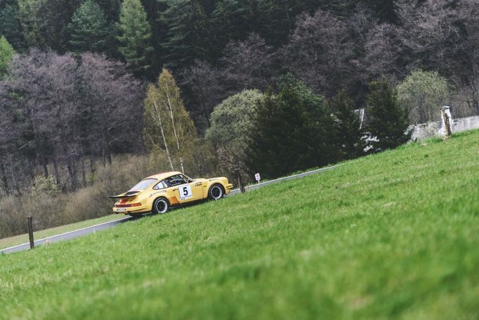 Rallye Šumava 2017: Ville Silvasti, Porsche 911 Carrera RS 3.0 (911)