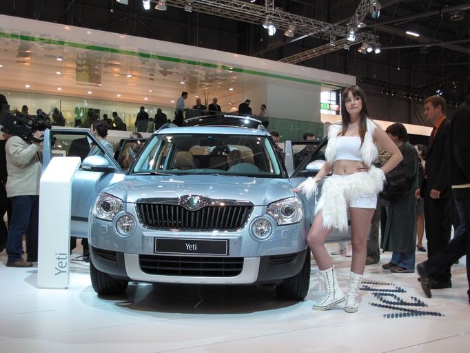 Škoda Yeti sice už má světovou premiéru za sebou, přesto z modelů Škody Auto vzbudila největší pozornost