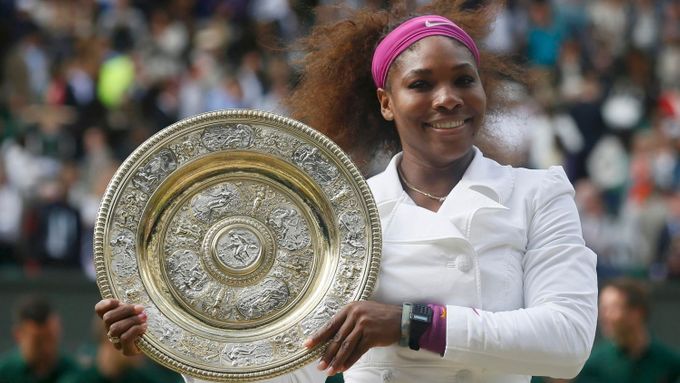 Serena Williamsová. Bude v Londýně opět kralovat?