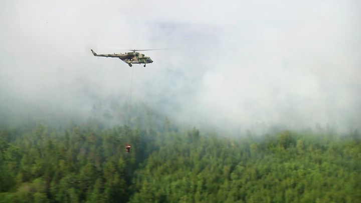 Na Sibiři hoří více než milion hektarů lesů, úřady nezasahují
