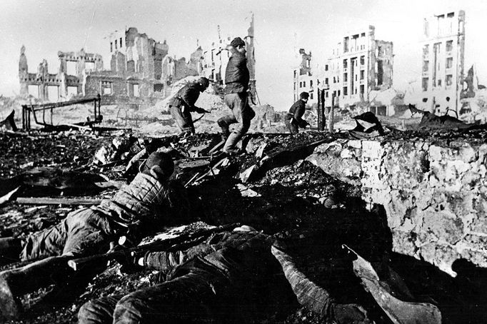 Stalingrad Battle for a house in the centre of Stalingrad 1942