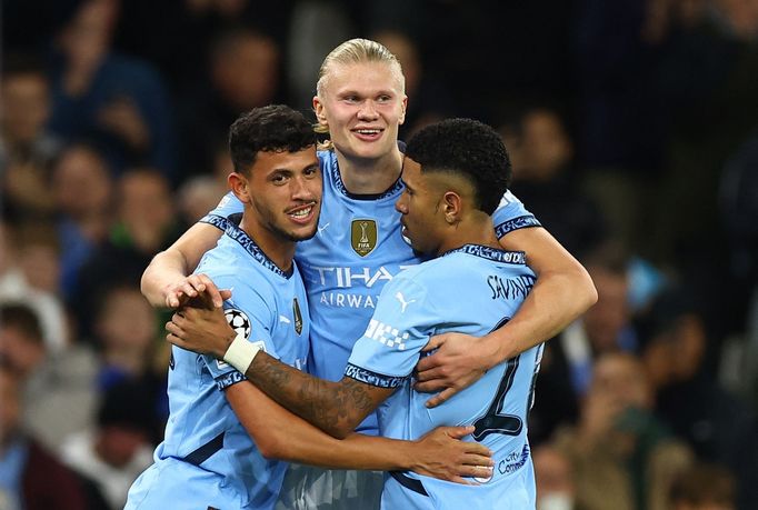 Radost fotbalistů Manchesteru City