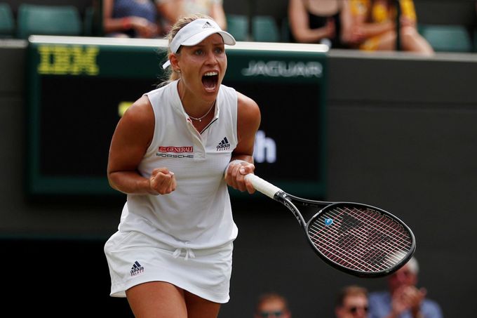 Osmifinále Wimbledonu 2018: Angelique Kerberová