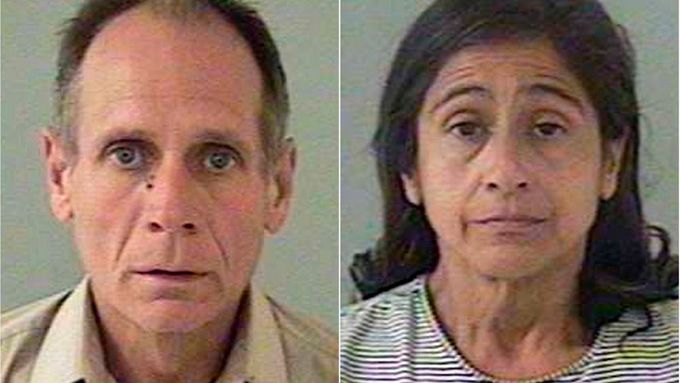 Phillip Garrido a jeho žena Nancy: Jsou obviněni za 29 deliktů včetně únosu a znásilňování.