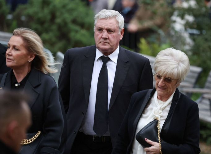 Soccer Football - Funeral of former England and Manchester United footballer Bobby Charlton - Manchester Cathedral, Manchester, Britain - November 13, 2023 Former Manches