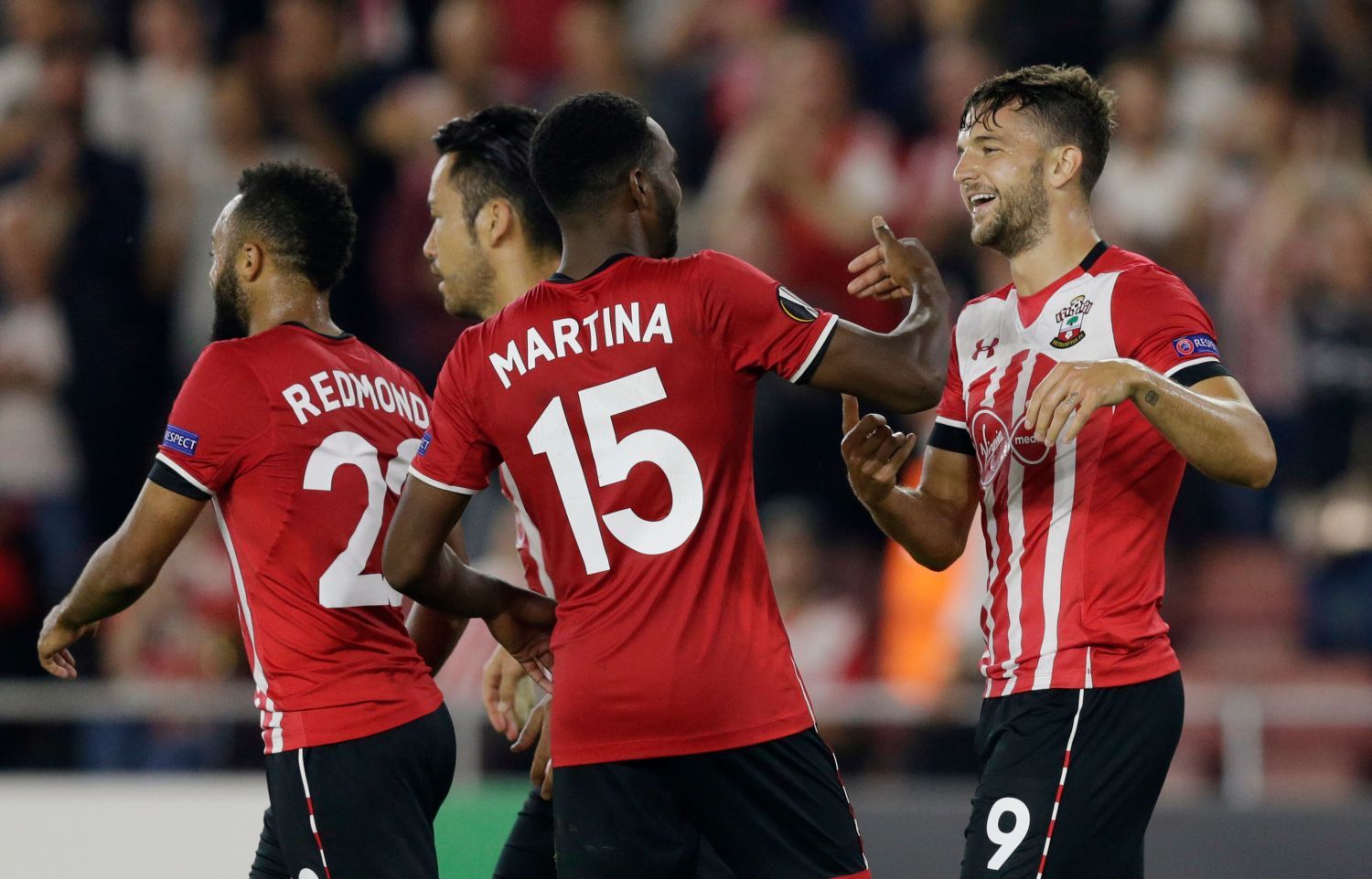 EL, Southampton-Sparta: Jay Rodriguez slaví gól na 3:0