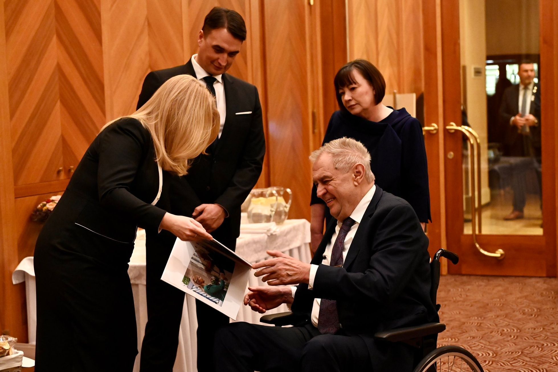Miloš Zeman Slovensko prezident