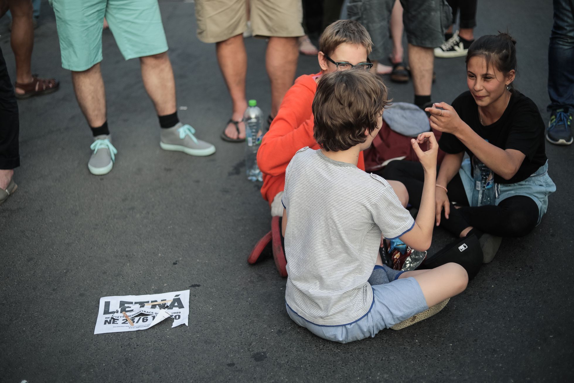 Druhá demonstrace proti Benešové a Babišovi na Václavském náměstí, Milion chvilek, 4. 6. 2019
