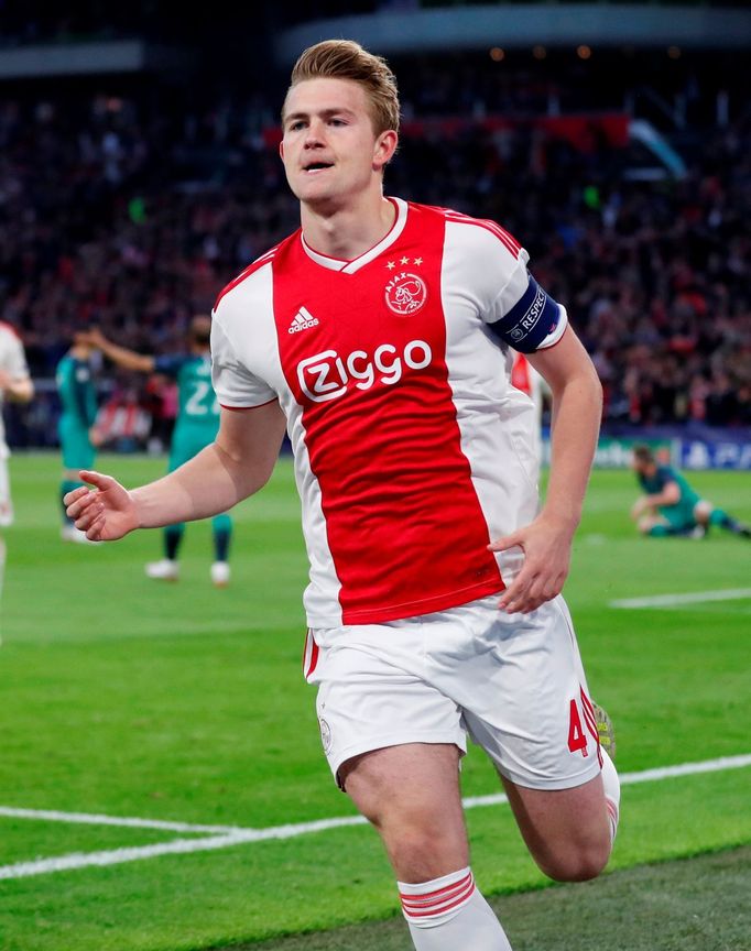 Matthijs de Ligt v semifinále Ligy mistrů 2019