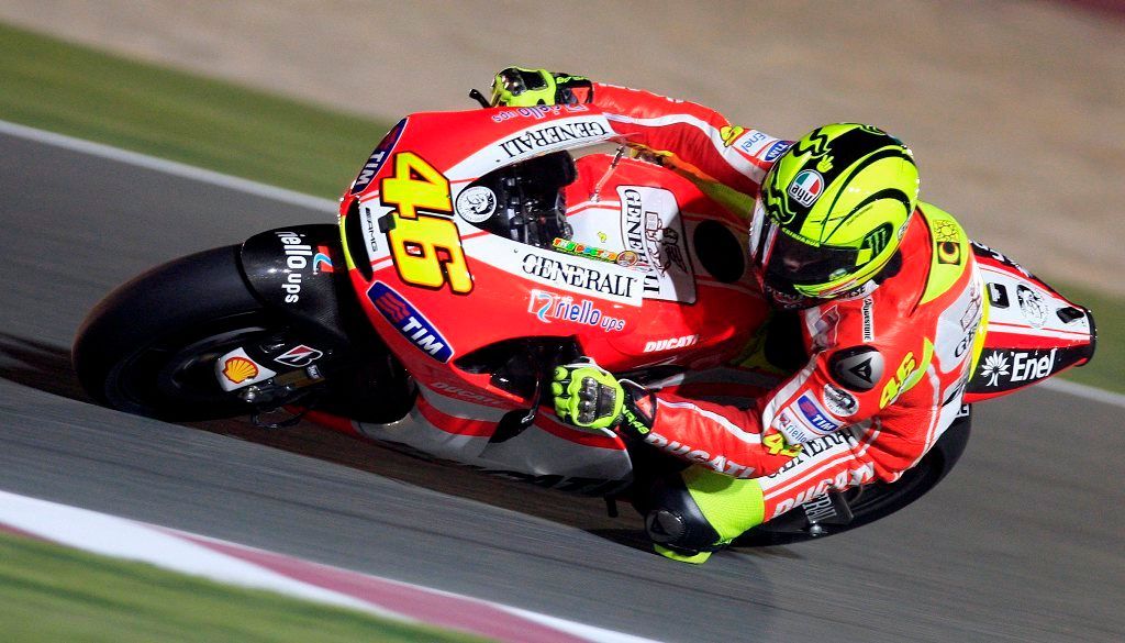 Testy Moto GP v Kataru: Valentino Rossi