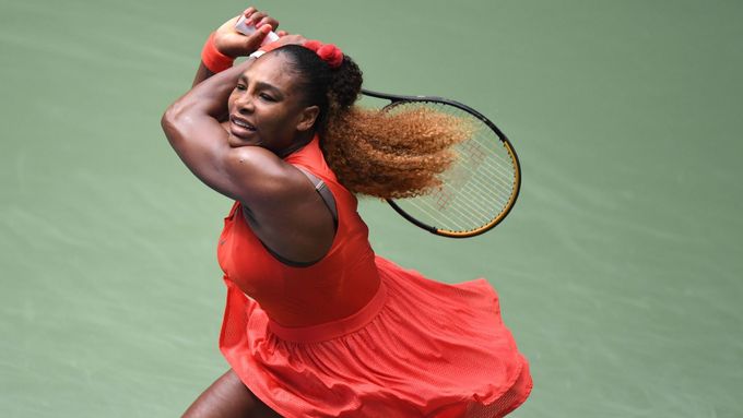 Serena Williamsová ve čtvrtfinále US Open 2020