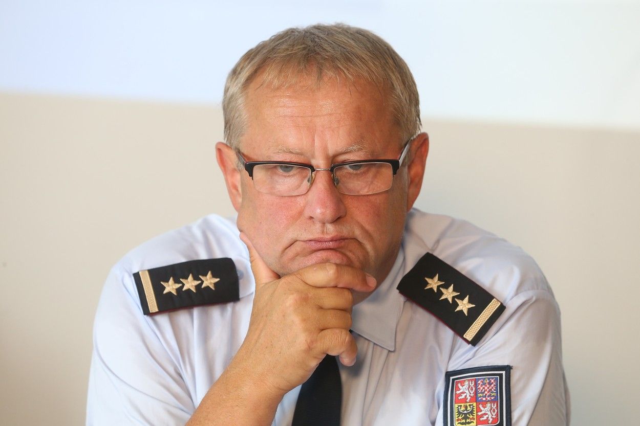 Policejní ředitel Jaromír Kníže.