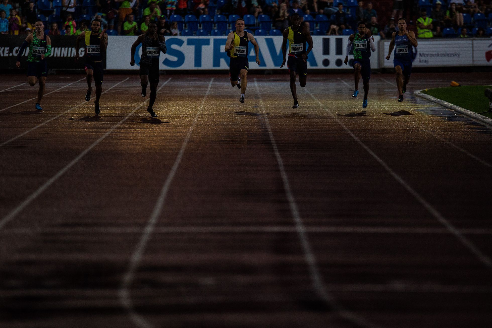 Zlatá tretra 2019: Závod mužů v běhu na 200 metrů