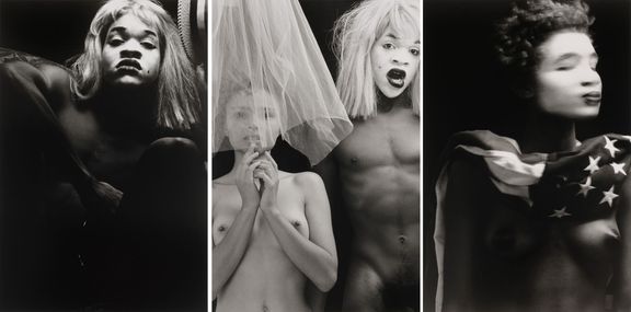 Lyle Ashton Harris: Americas (Triptych), 1987–88