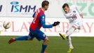 SL, Baník-Plzeň: Milan Jirásek (14) - Jan Kovařík