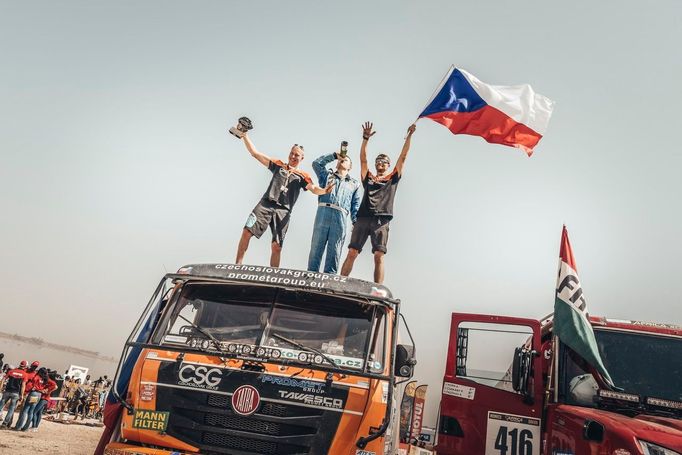 Tomáš Tomeček v Tatře 815 na Africa Eco Race 2020