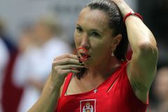 Jankovičová se po prohře rozhodla skončit v reprezentaci