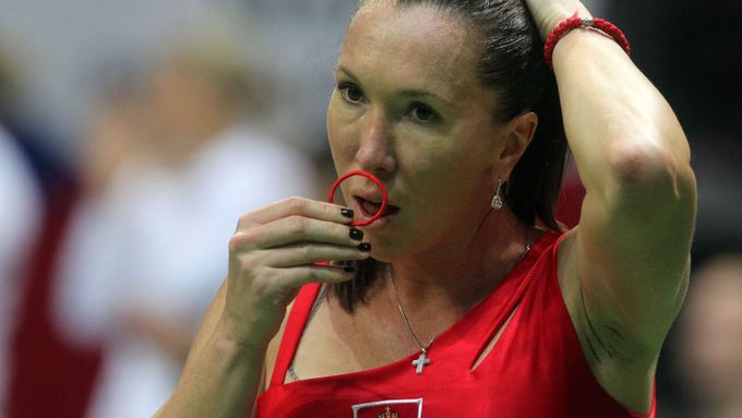 Jelena Jankovičová se po zklamání ve finále s Českem rozhodla ukončit reprezentační kariéru