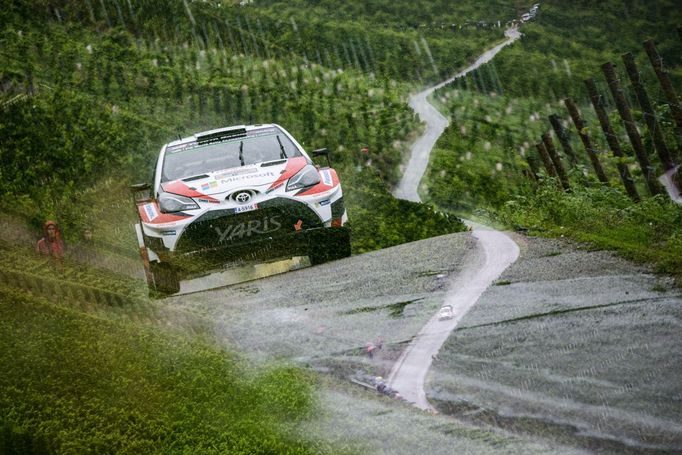 Německá rallye 2017:  Esapekka Lappi, Toyota Yaris WRC