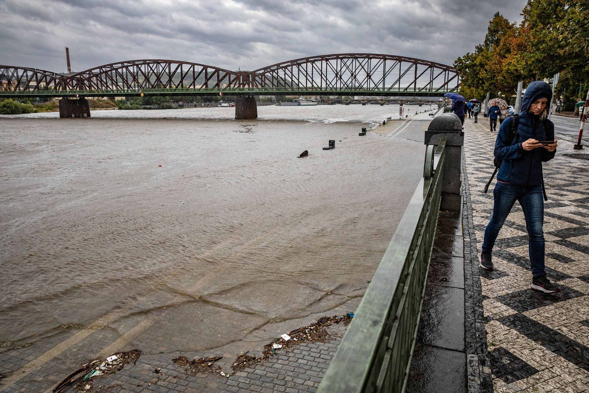 povodně 2024, Praha, Vltava