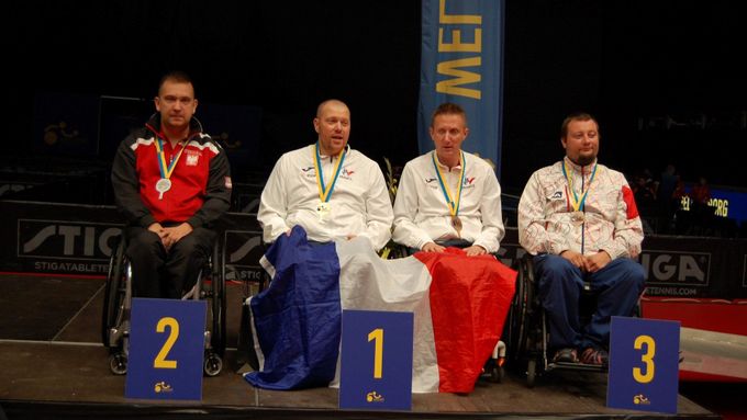 Jiří Suchánek získal na Mistrovství Evropy ve stolním tenise na vozíčku bronzovou medaili.