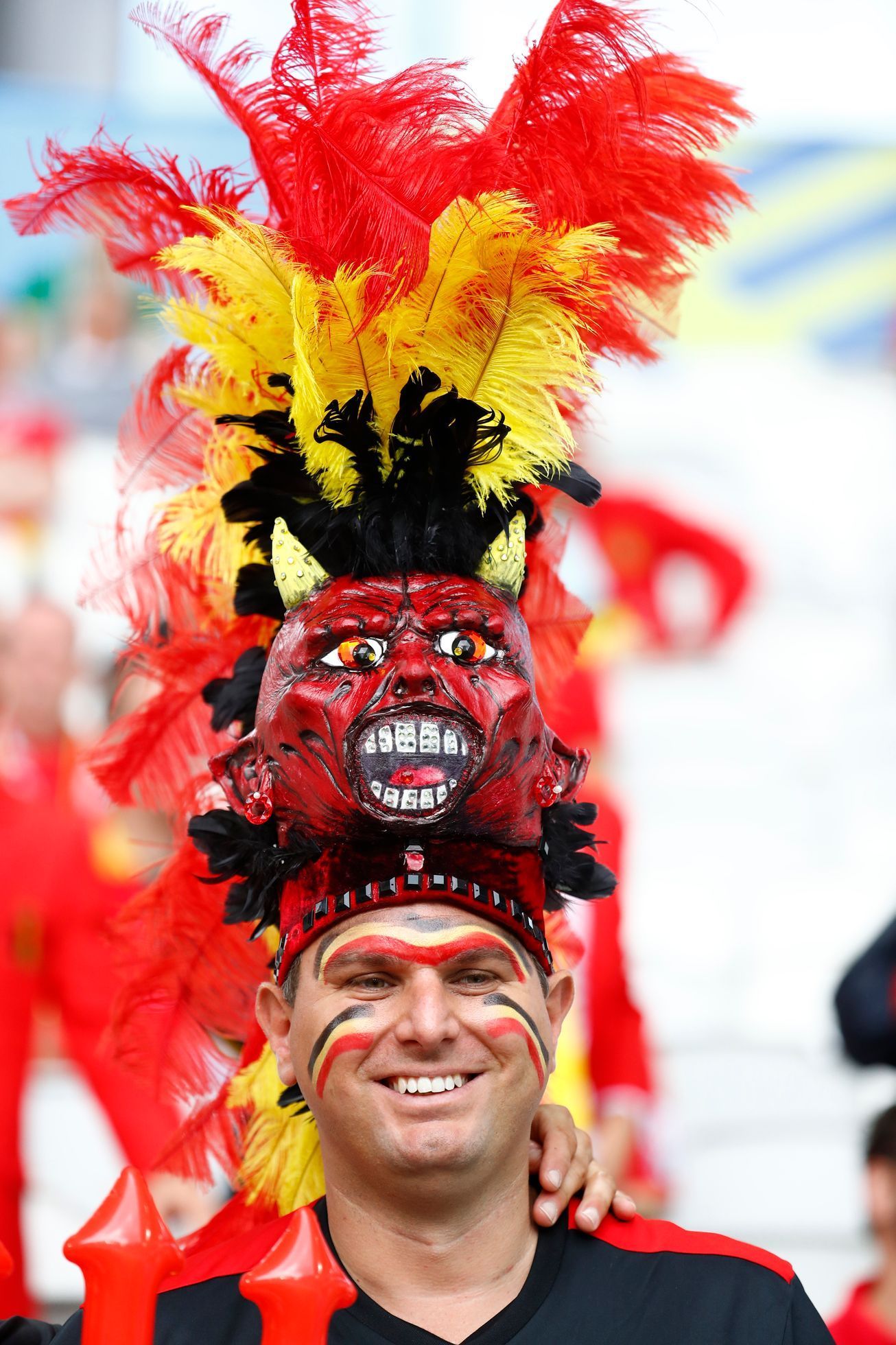 Euro 2016: belgický fanoušek