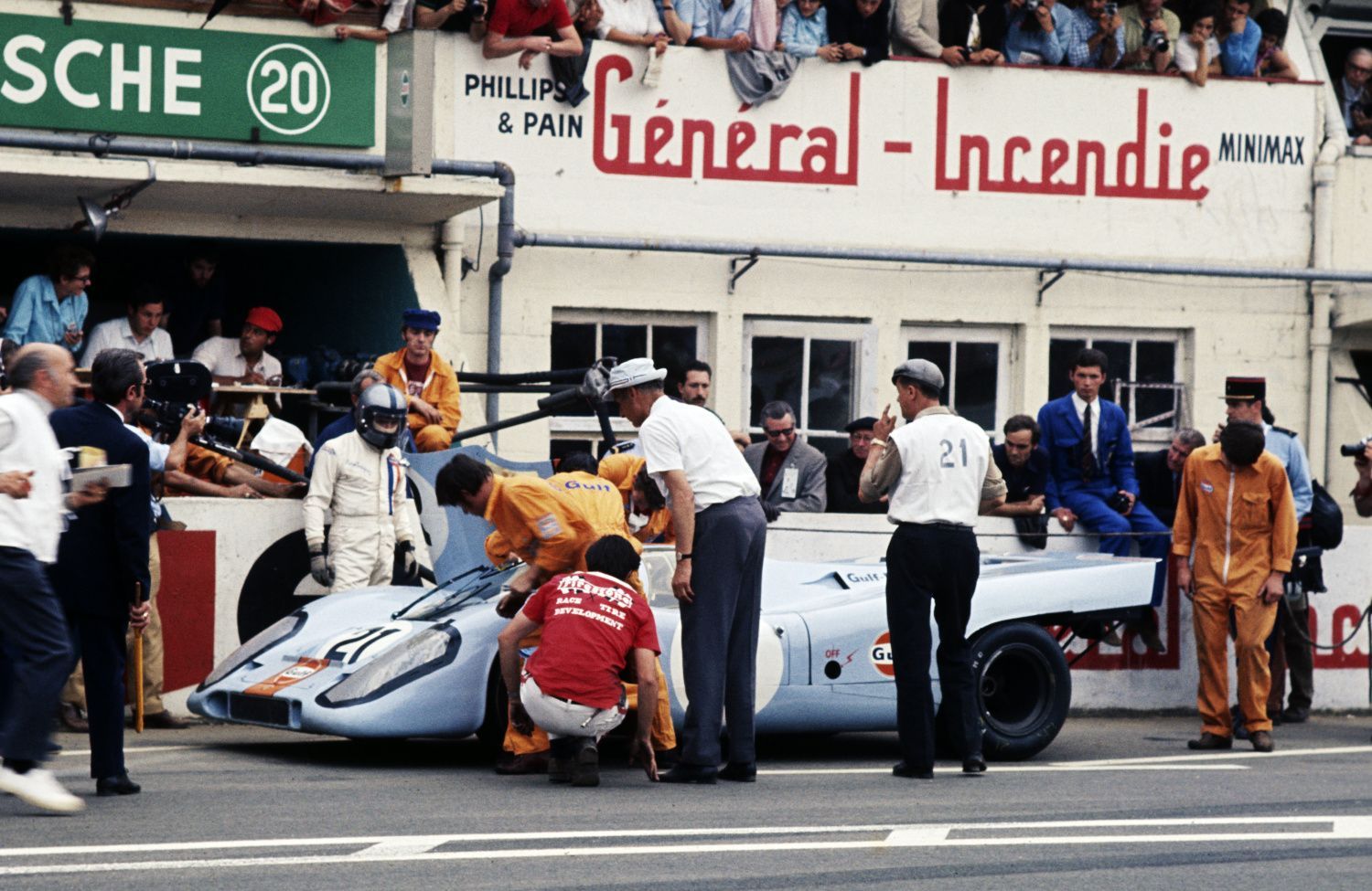 Závodní historie Porsche: Porsche 917 KH Coupé, Pedro Rodríguez a Leo Kinnunen, Le Mans 1970