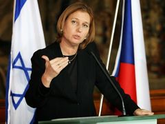 Šéfka diplomacie Cipi Livniová.