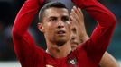 Cristiano Ronaldo po zápase Portugalsko - Španělsko na MS 2018