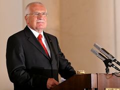 Prezident Václav Klaus uvedl, že si vzájemně vyměnili názory o evropském integračním procesu.
