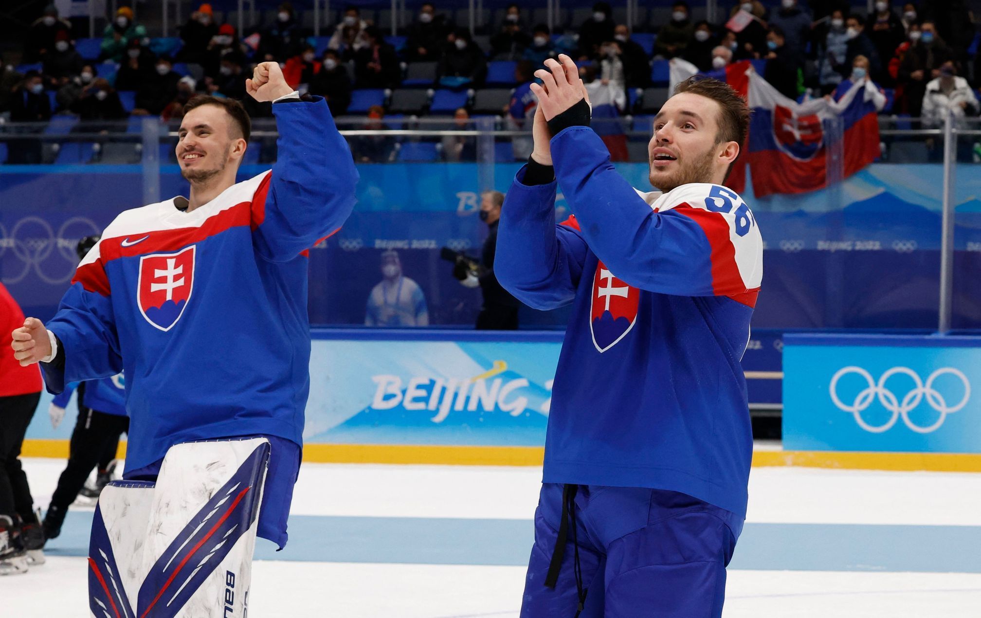 OH 2022, Peking, hokej, utkání o 3. místo, Slovensko - Švédsko