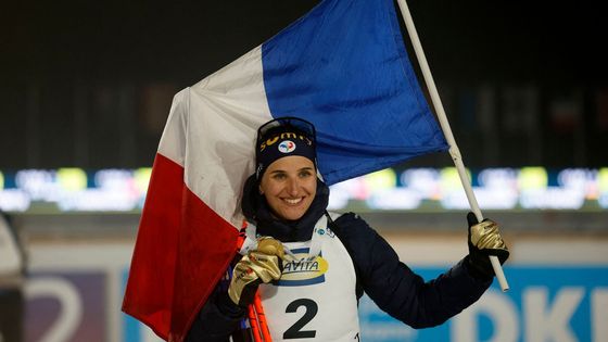Julia Simonová slaví triumf ve sprintu na MS v Novém Městě na Moravě 2024