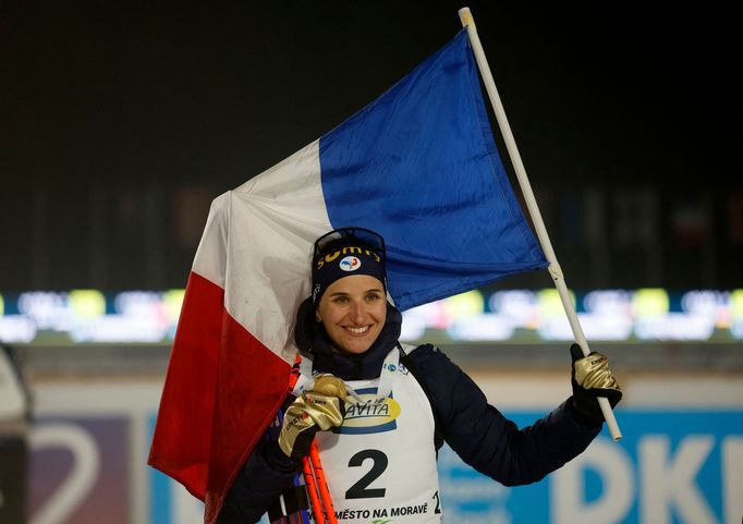 Julia Simonová slaví triumf ve sprintu na MS v Novém Městě na Moravě 2024