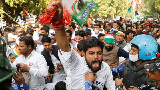 Protesty farmářů v Indii