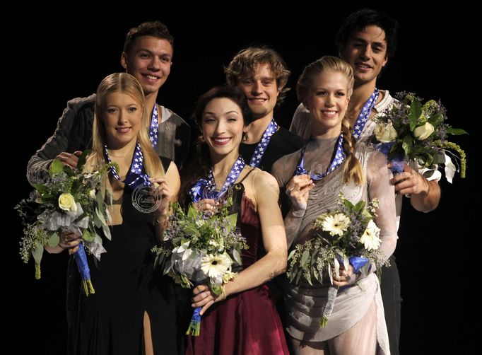 Meryl Davisová, Charlie White, Jekatěrina Bobrovová and Dmitrij Solvijev, Kaitlyn Weaverová and Andrew Poje